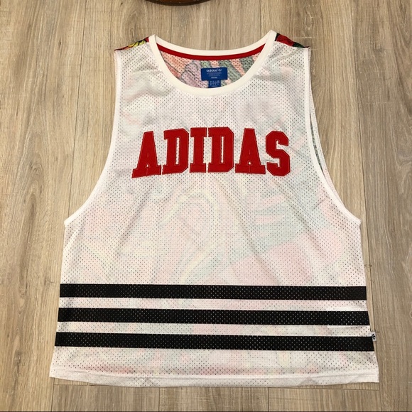 adidas Tops - ADIDAS X RITA ORA MESH DRAGON JERSEY TANK TOP adidas Tops - ADIDAS X RITA ORA MESH DRAGON JERSEY TANK TOP
